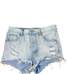 One Teaspoon Outlaws  cutoff denim shorts